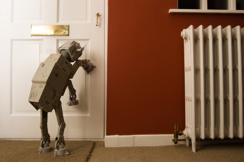Let me out!  I have to pee.  On the rebel alliance.