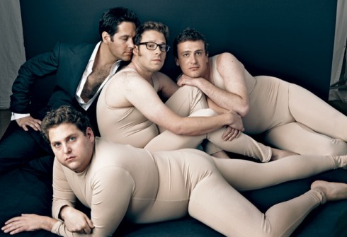 Jonah Hill, Paul Rudd, Seth Rogen, and Jason Segel, The Pretty Young Things